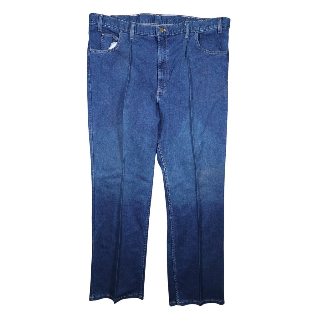 Towncraft Denim Jeans Mens 44x32 Blue Excellent Vintage Made in USA Straight Leg